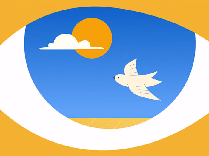 Animation of 'Kryla' by Lina Kostenko