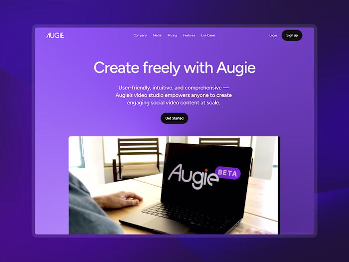 AugXLabs.com - Framer Website Migration and Redesign 