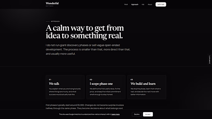 Wonderful Software (https://wonderful.so) is my