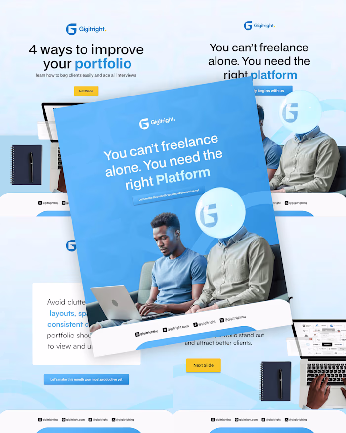 Gigitright Social Media Ad Campaign