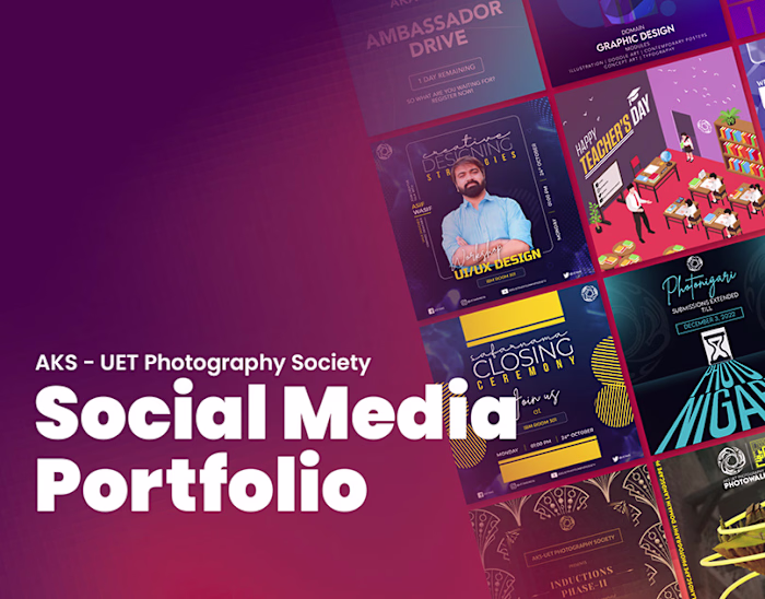 AKS | Social Media Portfolio | Photography Society