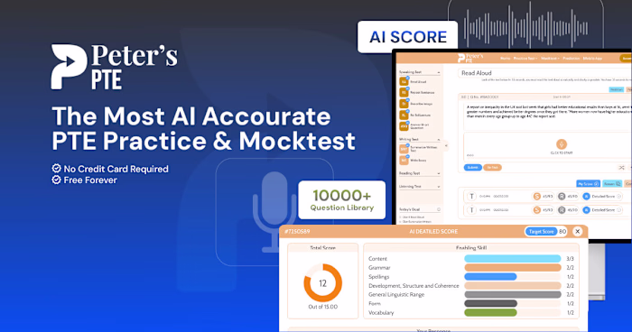 The Most AI Accurate PTE Practice & Mocktest