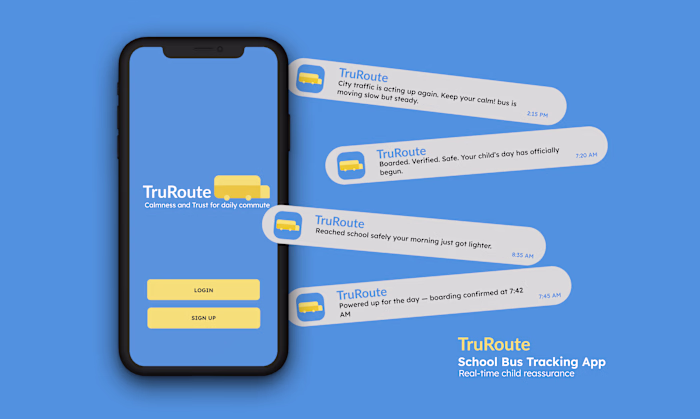TruRoute- UI UX