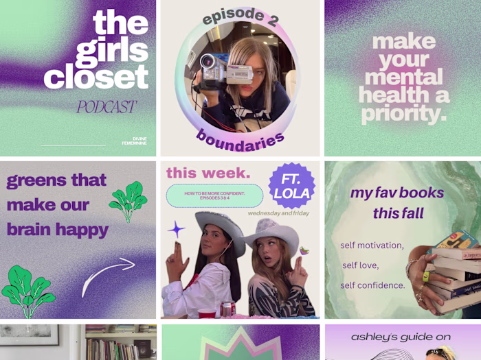 Content design for socials