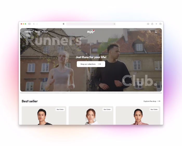 Flowrun Website Design for Enhanced Engagement