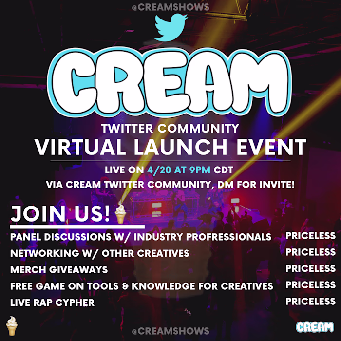 Flyers for Virtual Launch Event