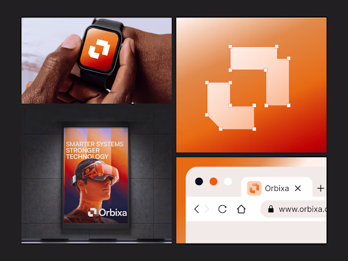 Orbixa, Modern Technology Brand Identity