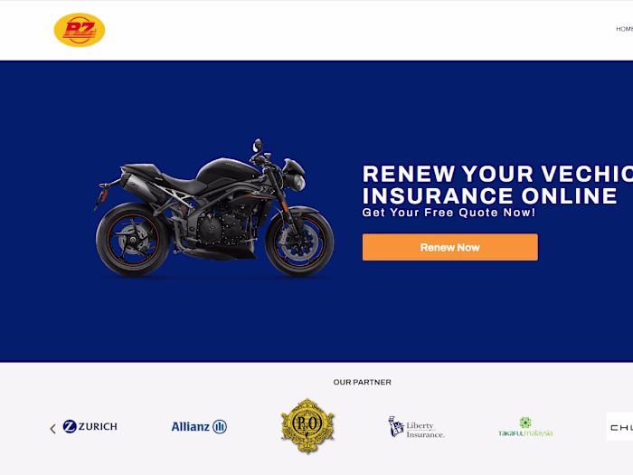 BZ Express MY | Website Development