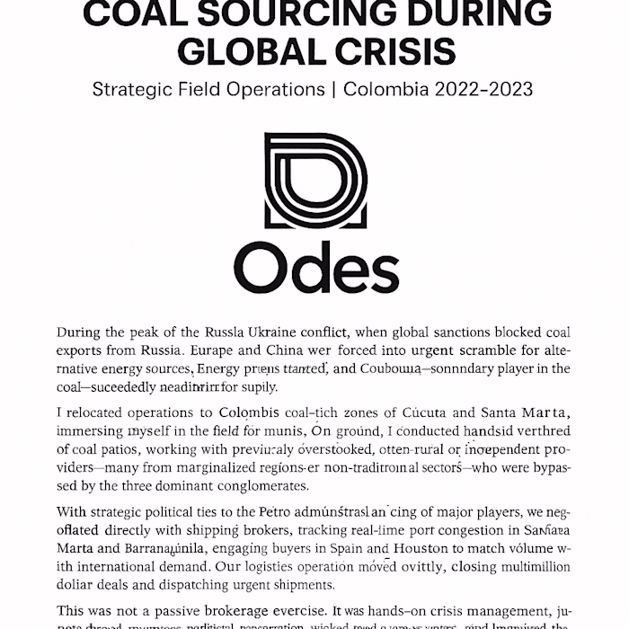 Energy Crisis Strategic Sourcing 