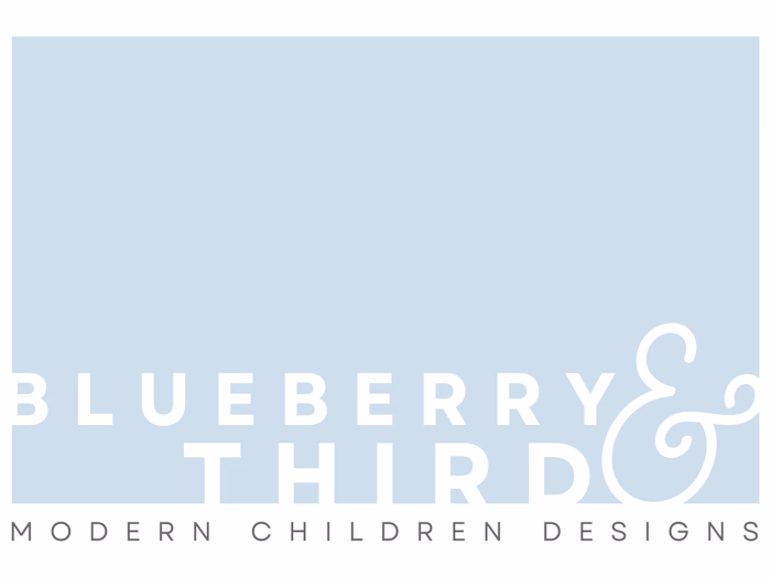 Logo Design - Blueberry & Third