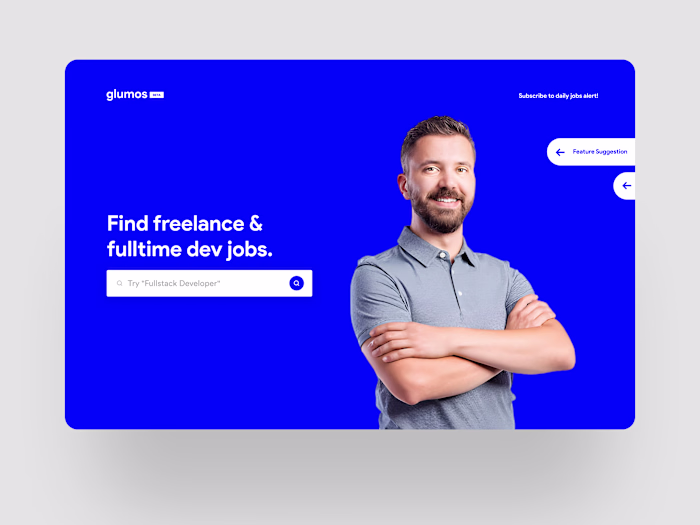 Designing UIUX For A Job Portal Website (Glumos.com)