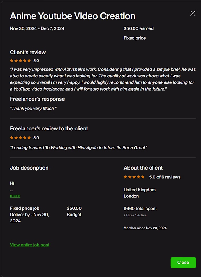 Anime Youtube Video Creation