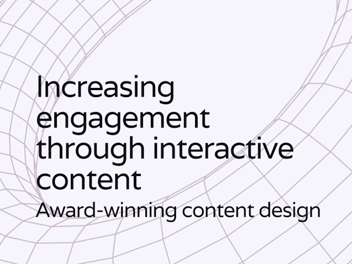 Increasing engagement through interactive content