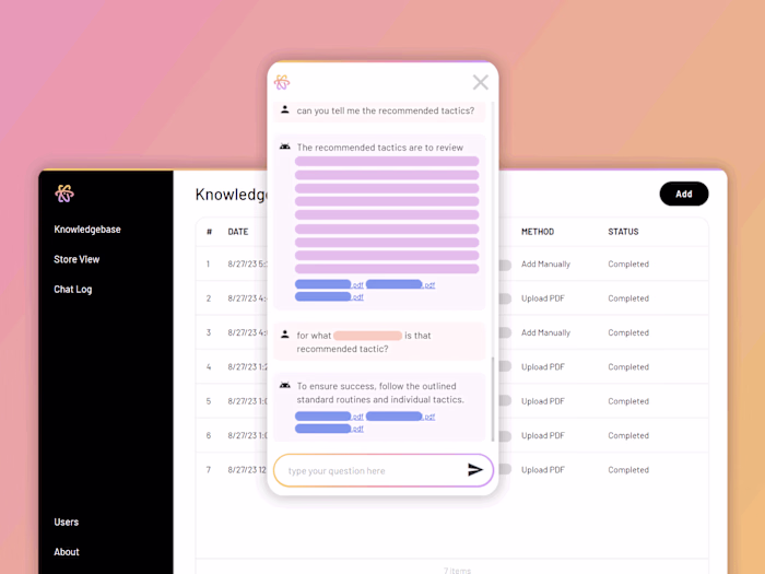 Company ChatGPT for Documents
