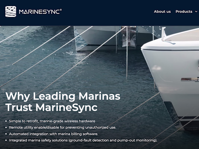 MarineSync Website Redesign & Development