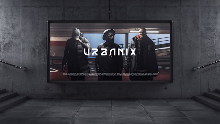 Urbanix Clothing Brand Identity