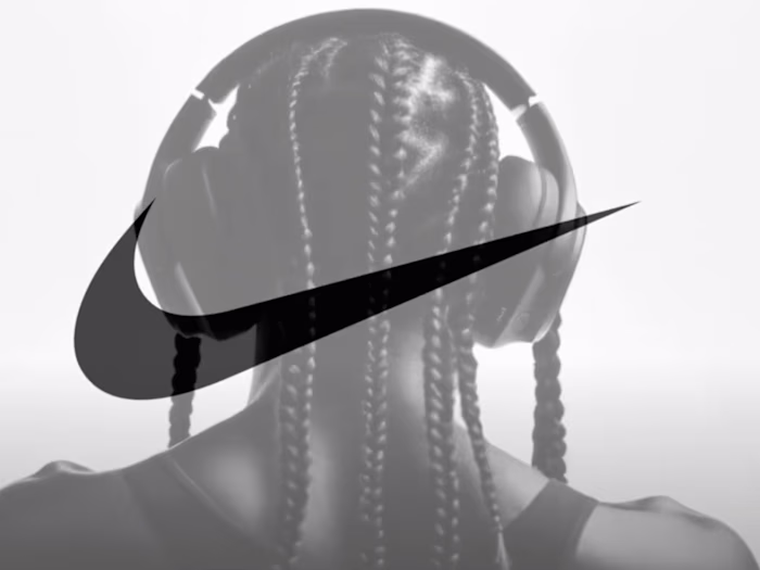 video for nike with AI