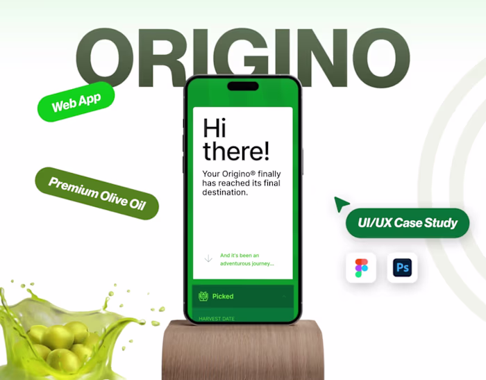 🚀 Designed a mobile-friendly web app for Origino, a UK-base...
