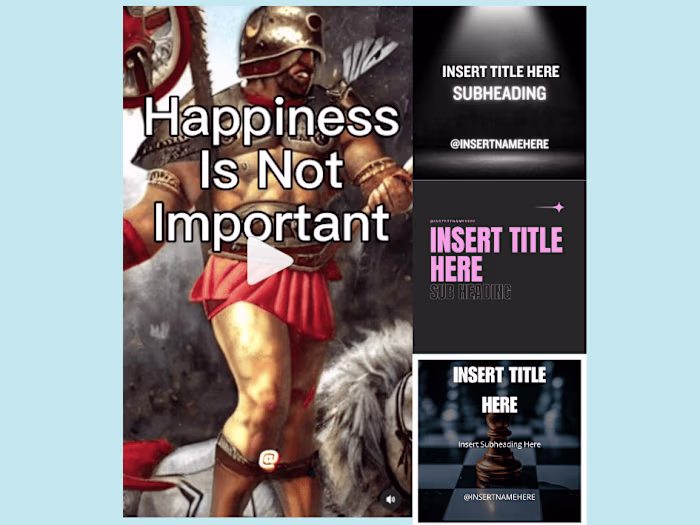 Instagram Reels + Slide Posts Created