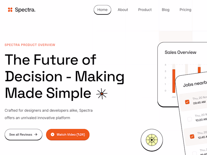 Template Website Example 2