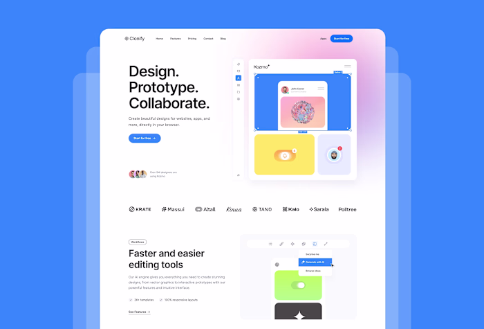 Kozmo — Framer SAAS Website