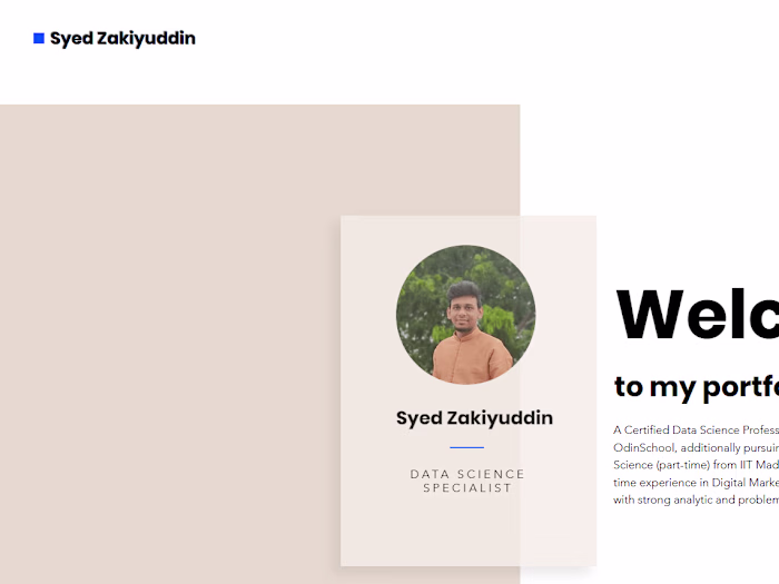 Website designing using wix