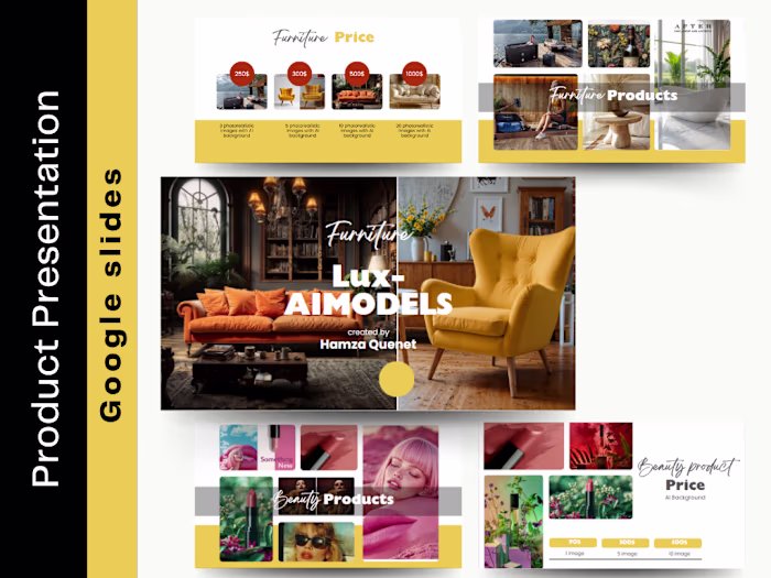 Senior graphic pitch deck