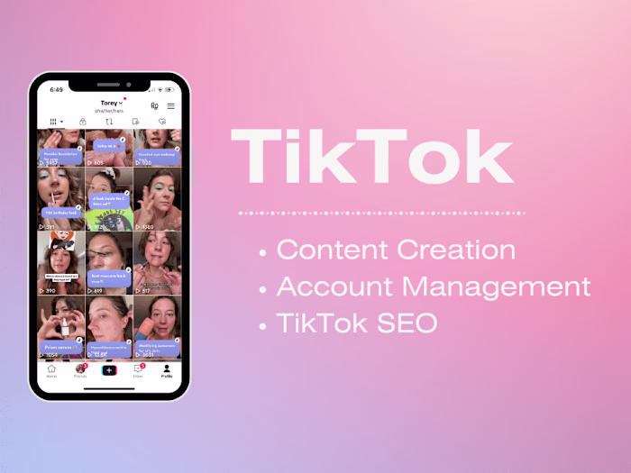 TikTok Management and SEO | Skincare and Beauty Content
