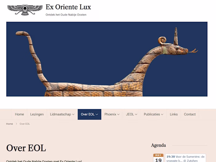 Ex Oriente Lux – Ontdek het Oude Nabije Oosten