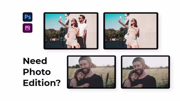 I will do professional photo edition remove person objects