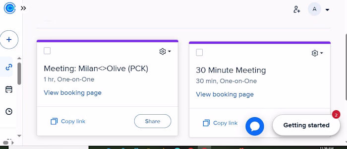 Calendar management
