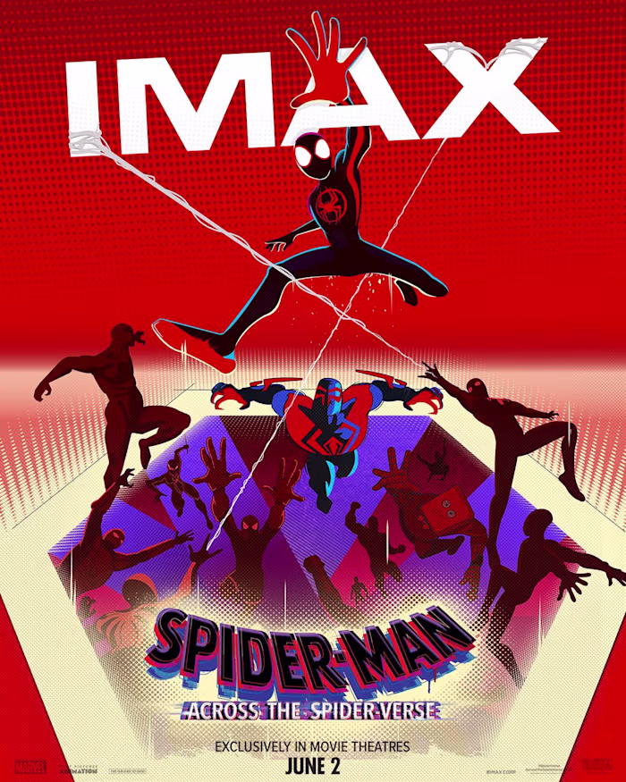 Key Art - IMAX for Spider-man - Across the Spiderverse  