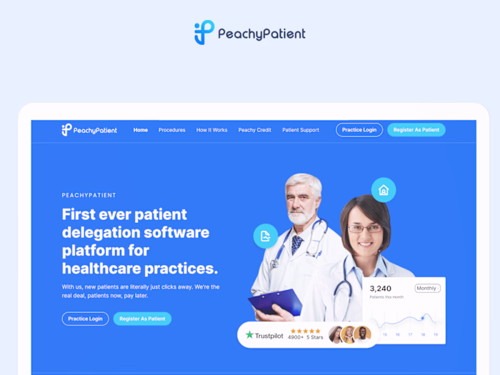 Peacy Patient Web UI