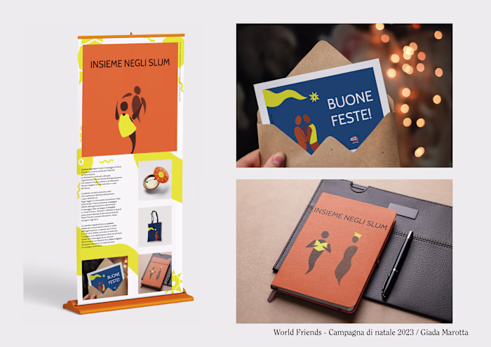 2023 Christmas campaign for the "World friends" ONLUS