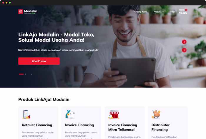 LinkAja Modalin - Shop Capital, Your Business Capital Solution