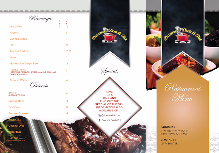 Menu Design