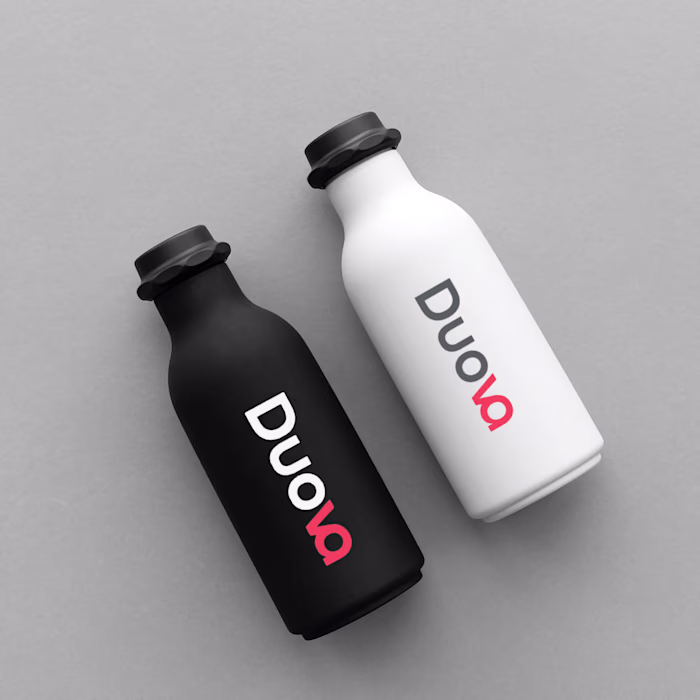 Brand identity design name (duova)