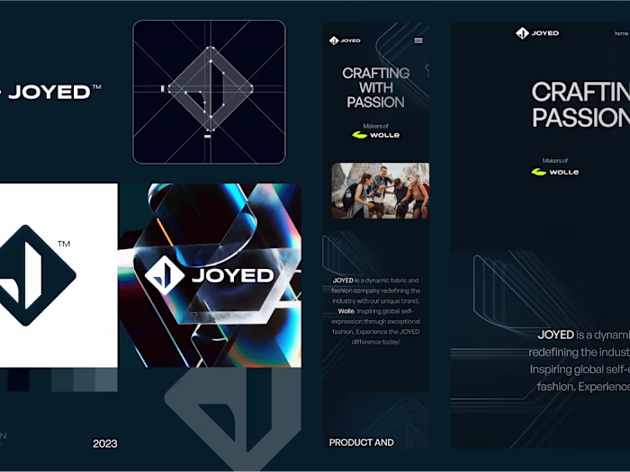 Logo, Branding & Web - Joyed
