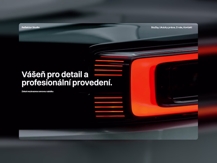 Rebranding & Framer website for Reflektor Studio