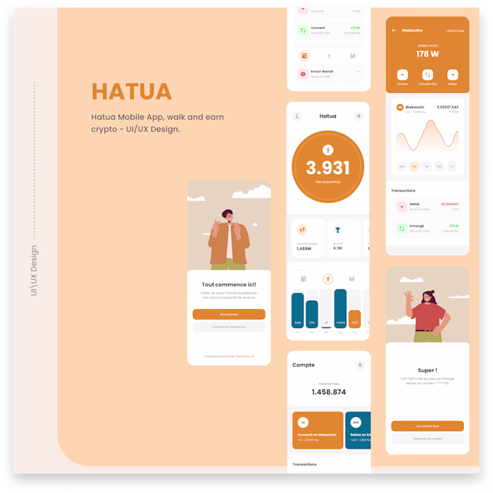 Hauta Mobile App Design