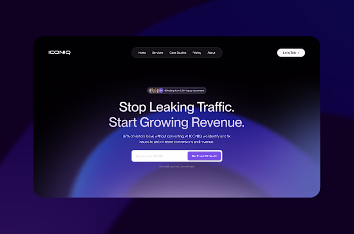 Hero Section (Concept) 🔥