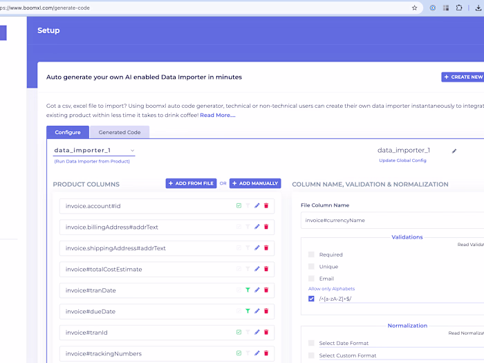 AI Agent : Netsuite Data Import within a week for your product