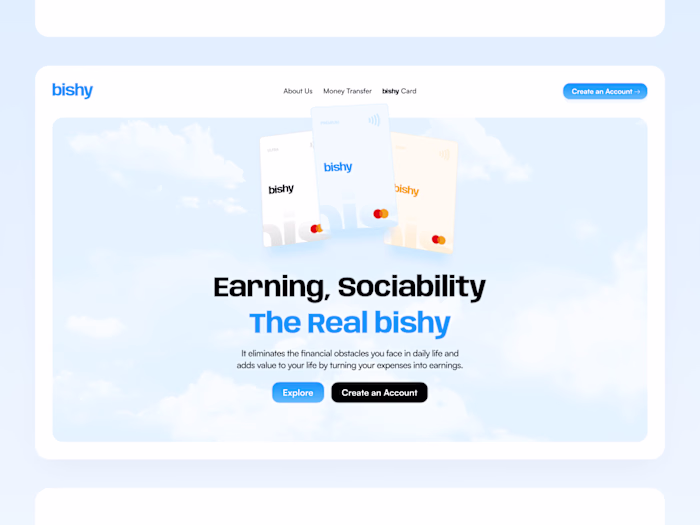 Bishy - Hero Design