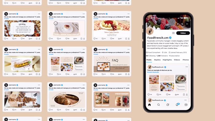 Concept project for a bakery brand