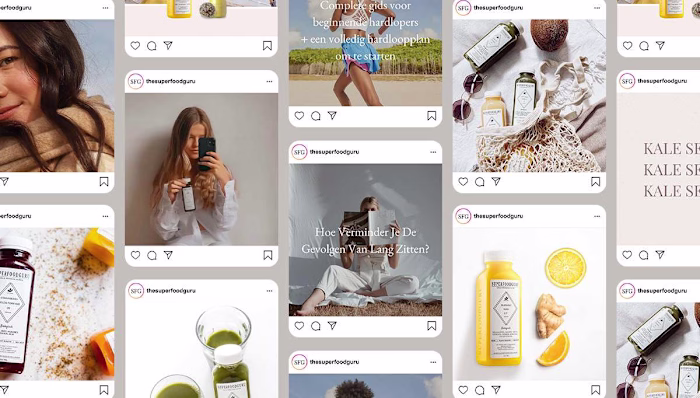 SuperFoodGuru | Social Media Content Design