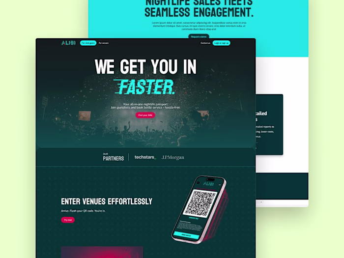 💠 Alibi - Figma to Webflow Responsive Site