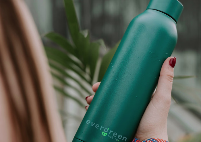 Reusable Water Bottle Mockup