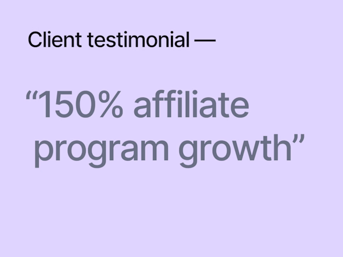 Affiliate Program Management
