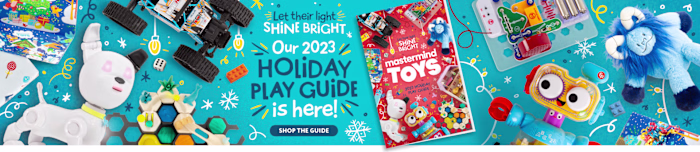 Marketing assets from my time at Mastermind Toys