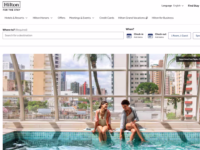 Hilton Redesigned: A User-Centric Travel Experience